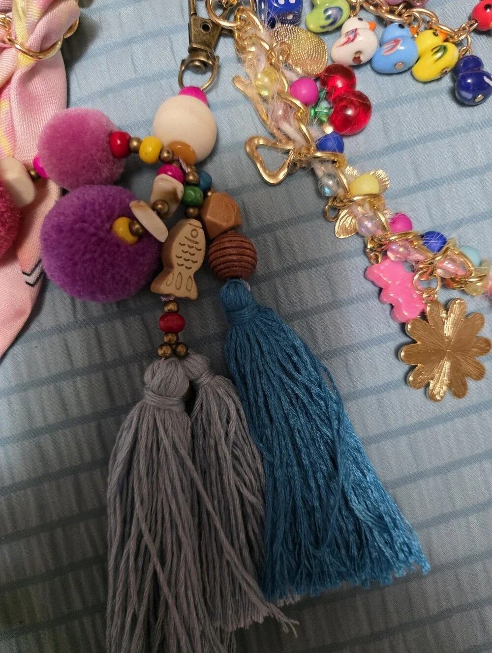 BAG CHARM BUNDLE and/or Key Charms